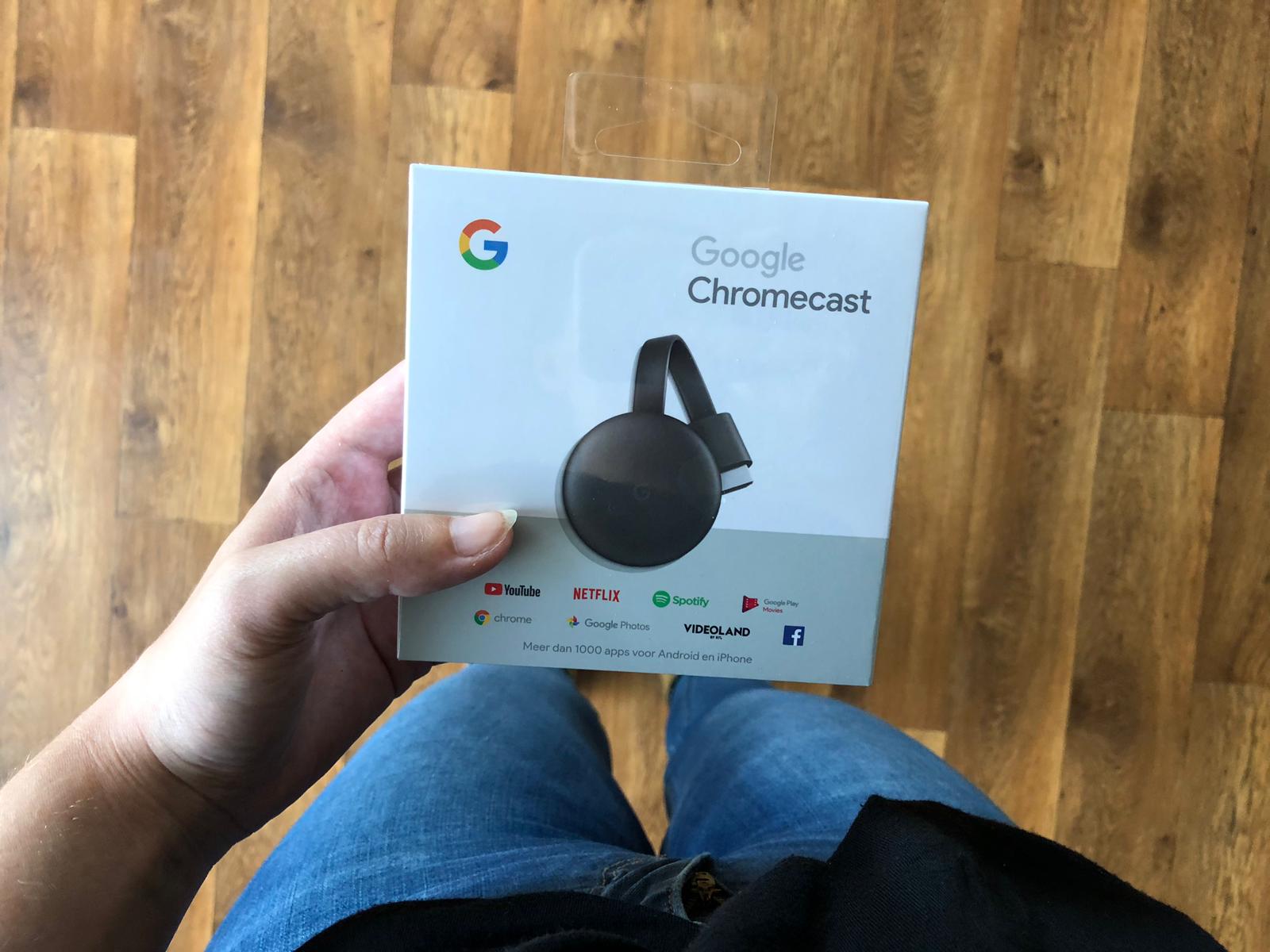 Chromecast gekocht