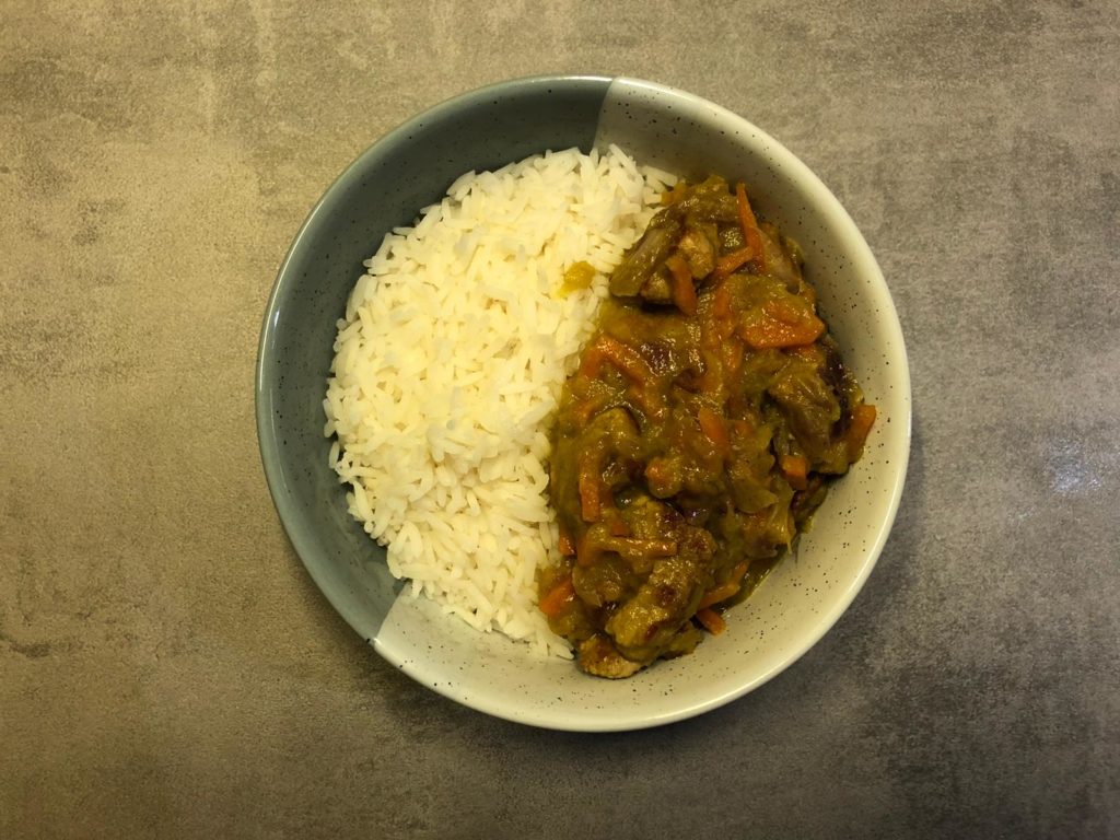 Curry gemaakt
